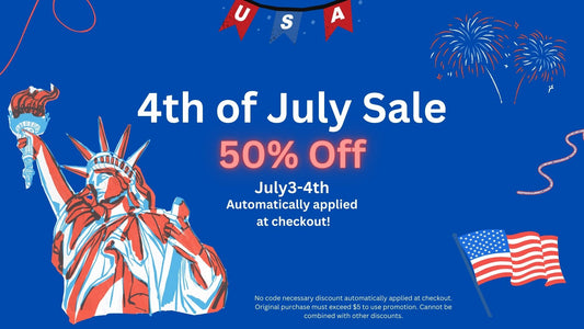 Celebrate Independence Day with a Bang and 50% off!