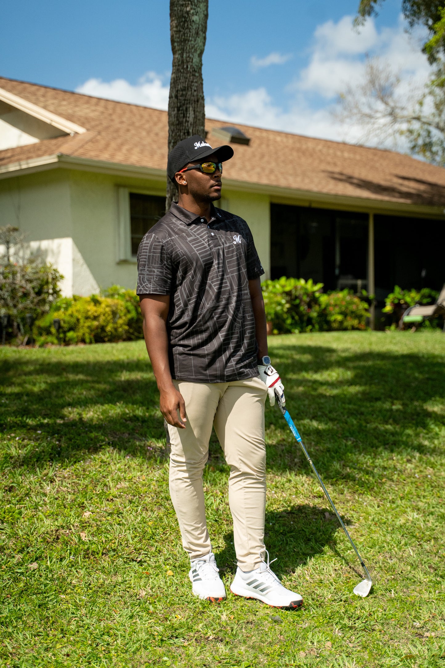 Cursive Golf Hat