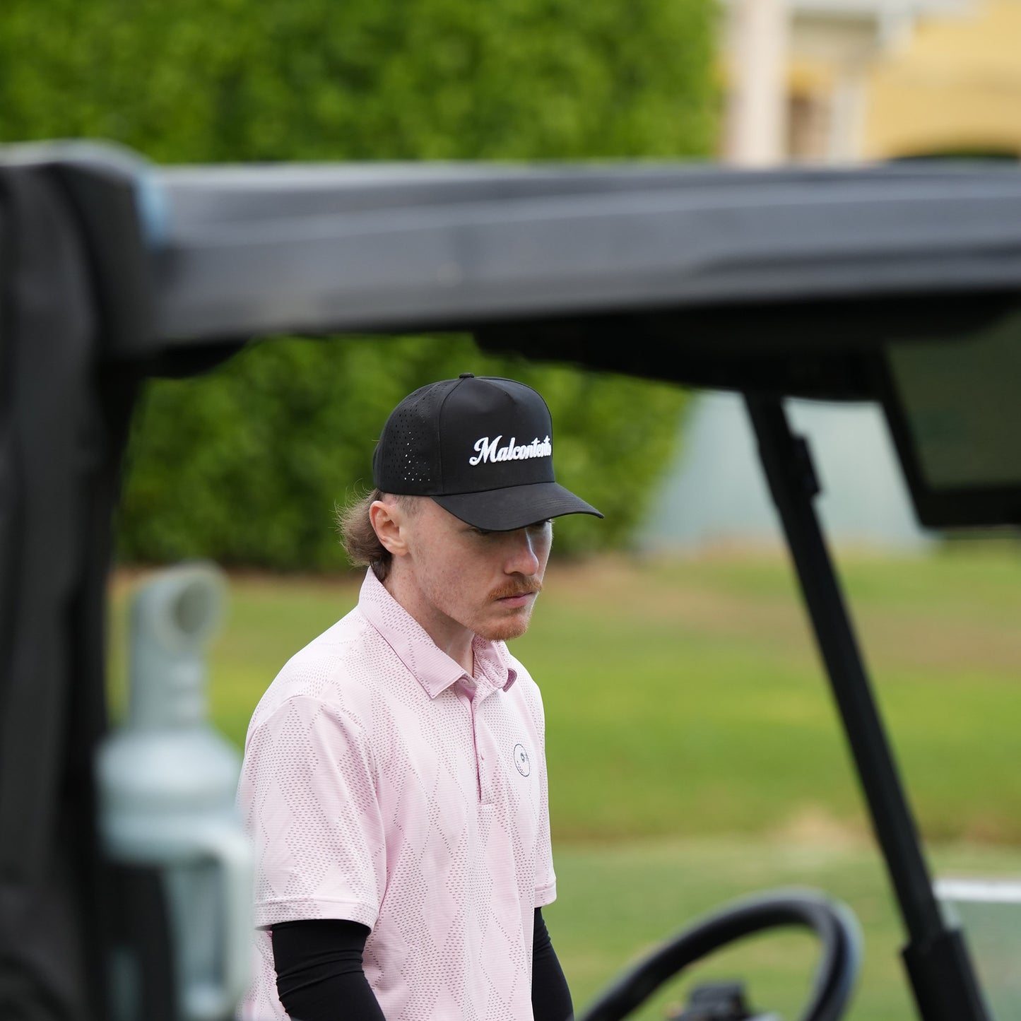 Cursive Golf Hat