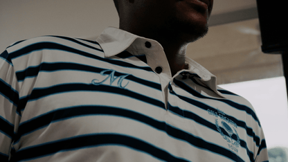 2026 Golf Creator Tour Striped Performance Polo