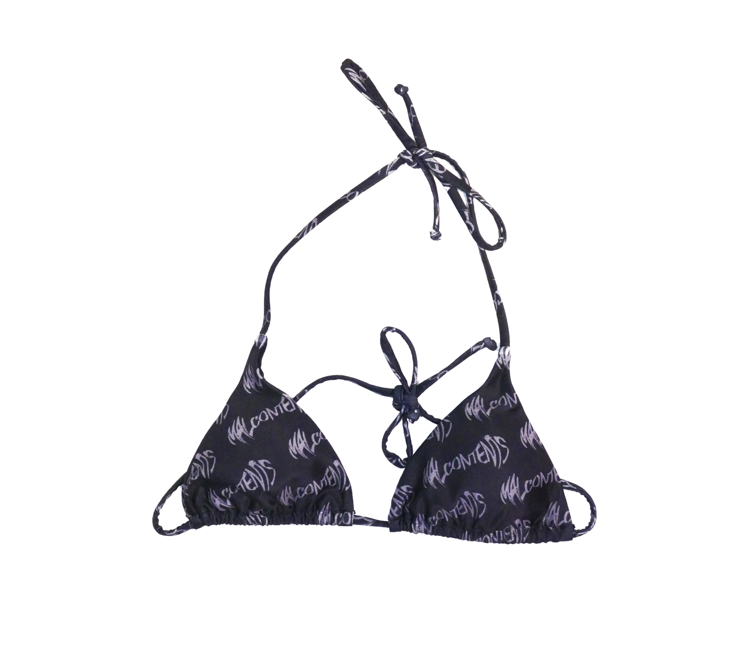 "MALCONTENTS" Bikini Top